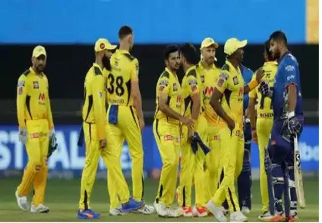 ipl cricket match chennai supre kings team win for 20 runs 
